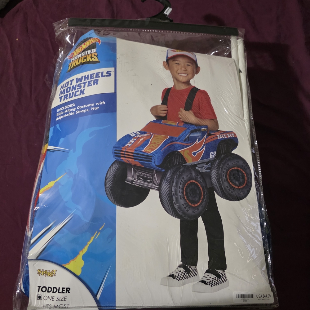 Hot Wheels Monster Truck Toddler Costume